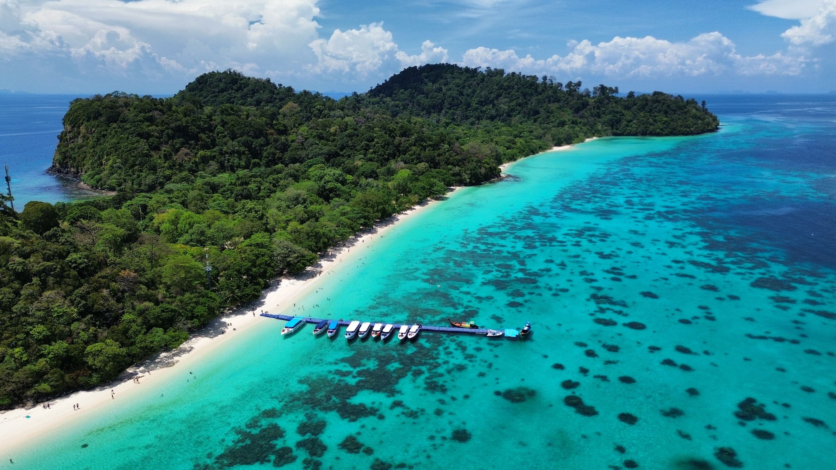 Koh Rok & Koh Haa Snorkelling Day Trip by Speedboat