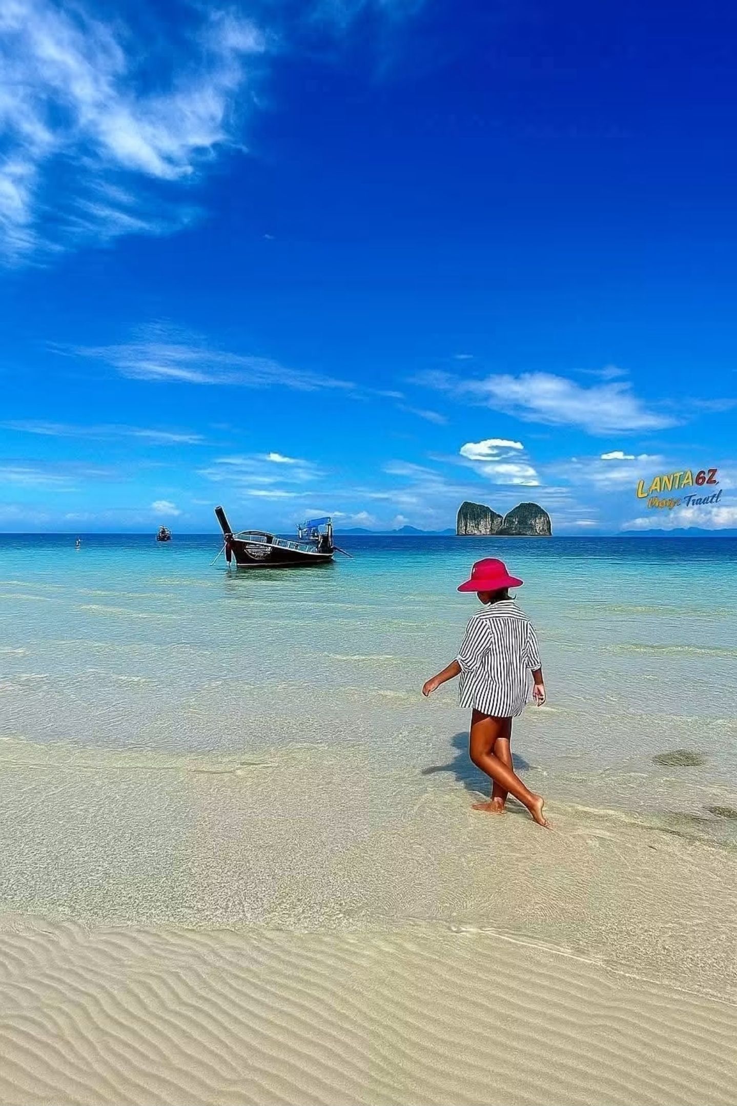 4 Islands Tour Koh Lanta by Longtail boat - Emerald Cave, Koh Mook, Koh Kradan & Koh Ngai