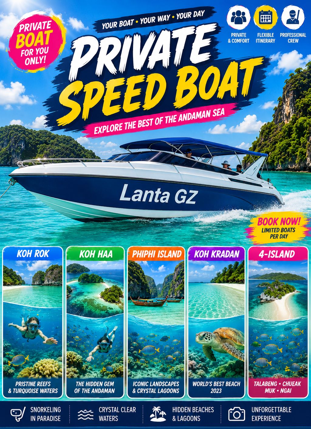 Private Speedboat