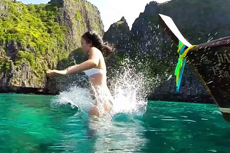 PhiPhi Island and Bamboo Island by Speedboat